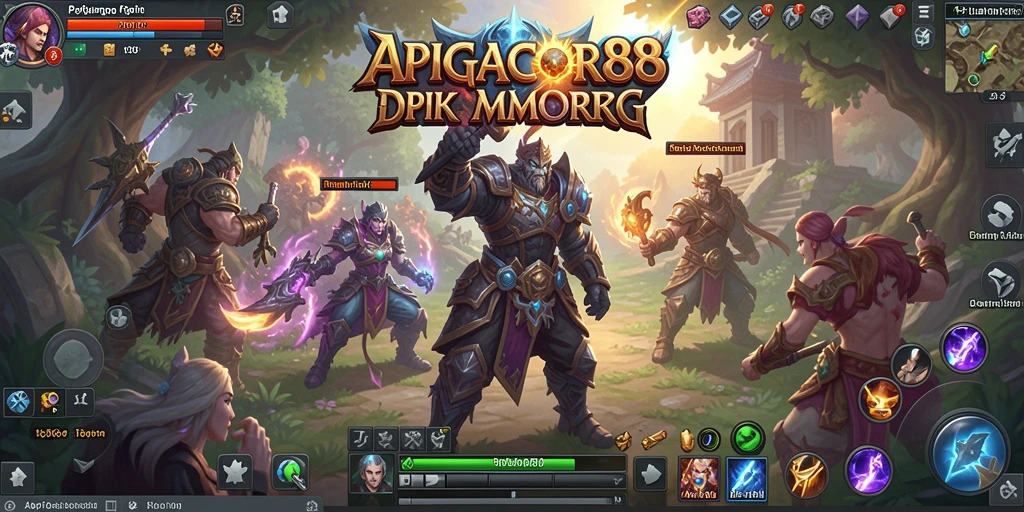 Tampilan menakjubkan dari gameplay APIGACOR88 yang mempesona.