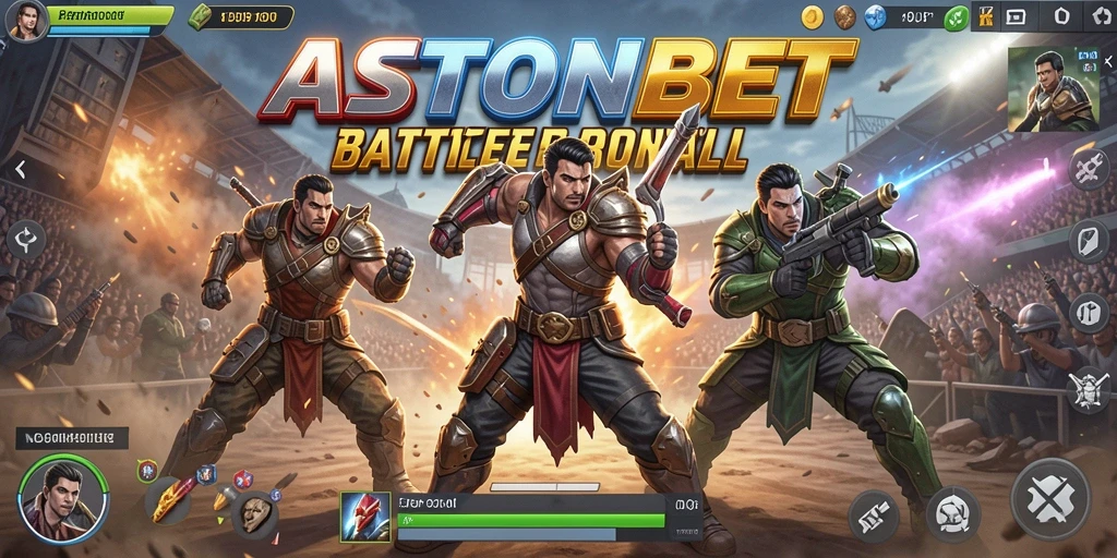Gameplay seru di arena pertarungan Battle Royale.