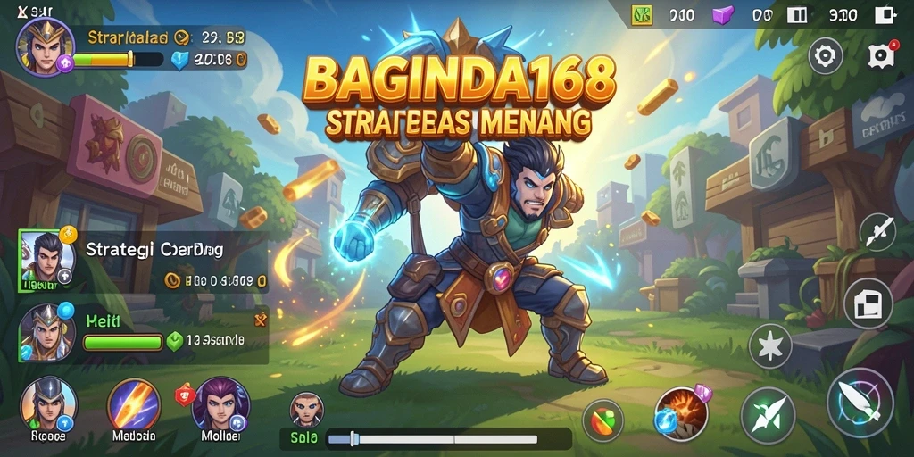 Tangkapan layar menarik dari gameplay strategi BAGINDA168.