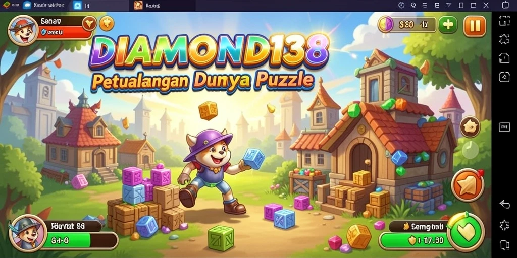 Gameplay seru DIAMOND138 yang menantang keterampilan berpikir.
