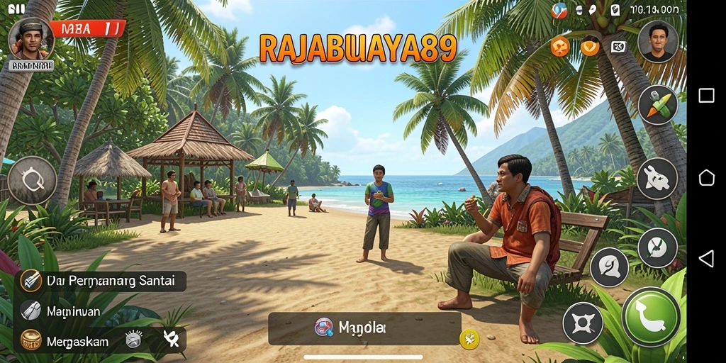 Tampilan gameplay menarik dan penuh warna dari RAJABUAYA89.