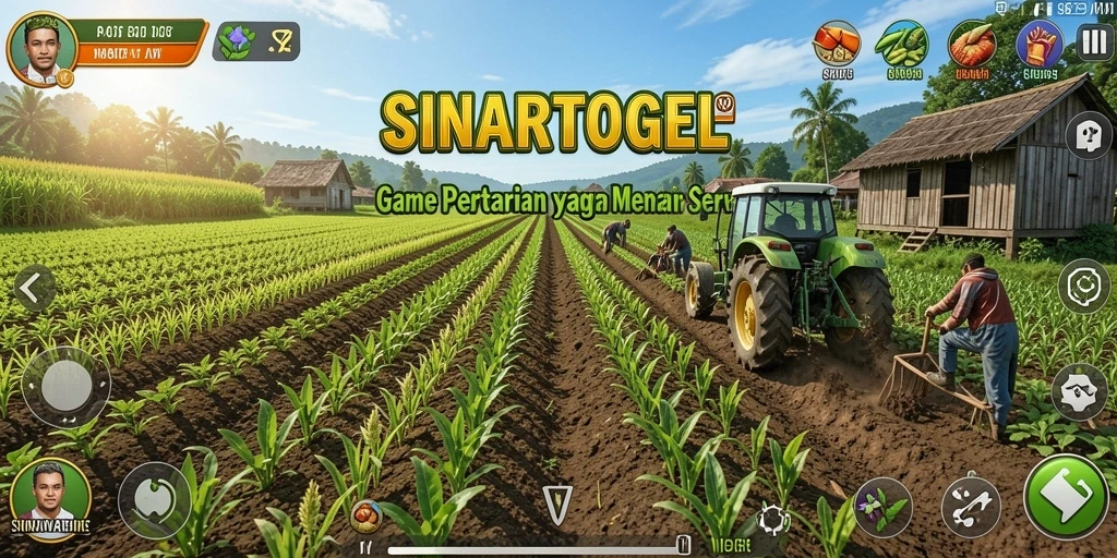 Gameplay pertanian yang seru dan interaktif di SINARTOGEL.